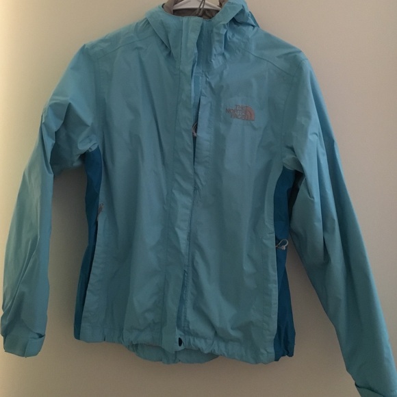 light blue northface