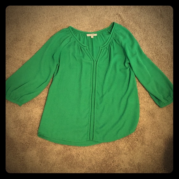 Kelley green blouse