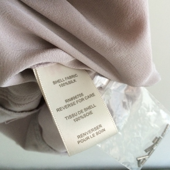 Rebecca Taylor silk top, size 6 - Picture 3 of 3