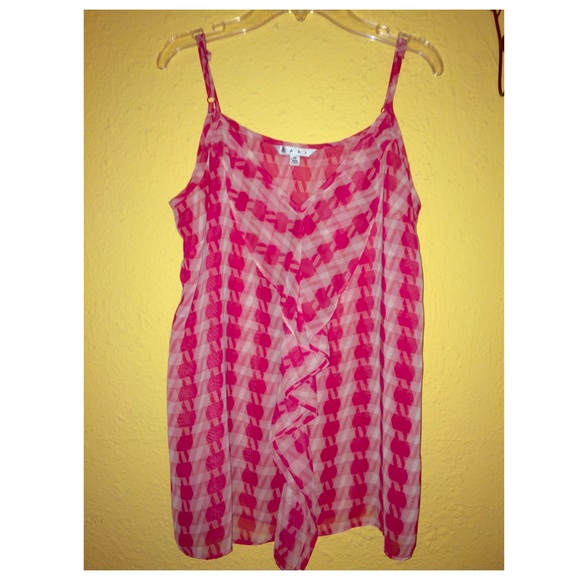 Pink Dressy Tank Top.