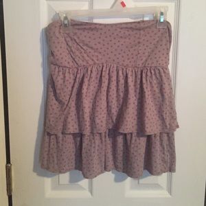 Strapless AEO top