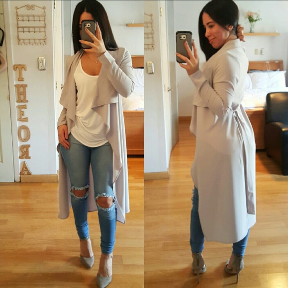 ❌SOLD❌"Mysterious" Duster Jacket NWOT - Picture 2 of 4