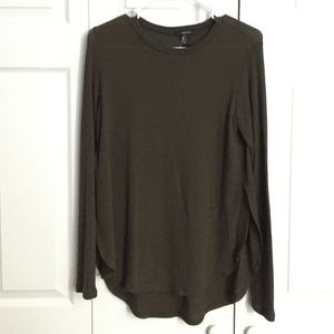 Forever 21 army green long sleeve