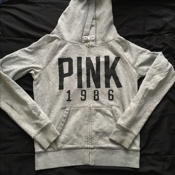 Pink Zip Up Hoodie
