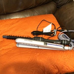 BelissPro curling iron& John Frieda flat iron