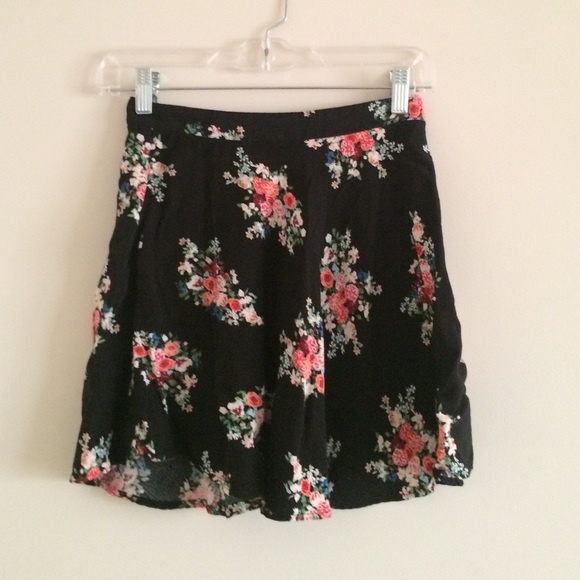 Floral Forever 21 skirt