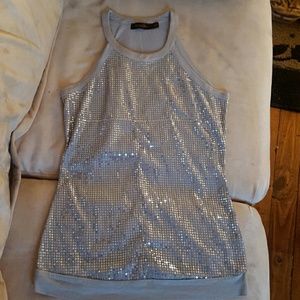 Sparkly tank top