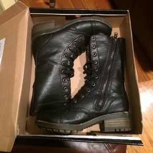 Never worn combat boots!