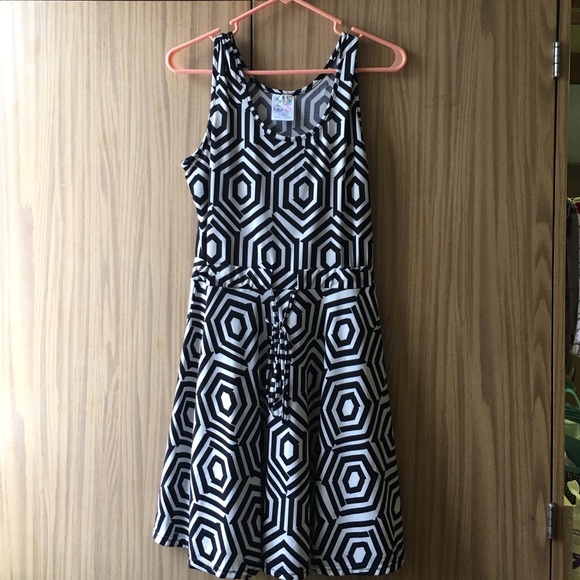 Black and white dress. Worn twice