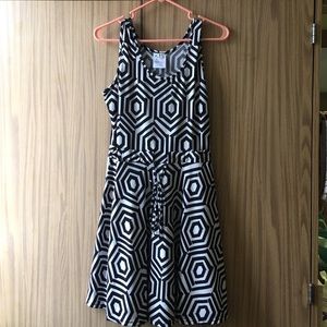 Black and white dress. Worn twice