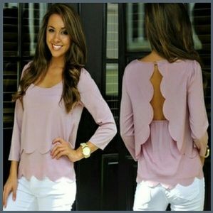 Gorgeous backless top! 🎀