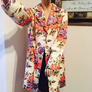 A Beautiful Floral Jacket 🌹🌹