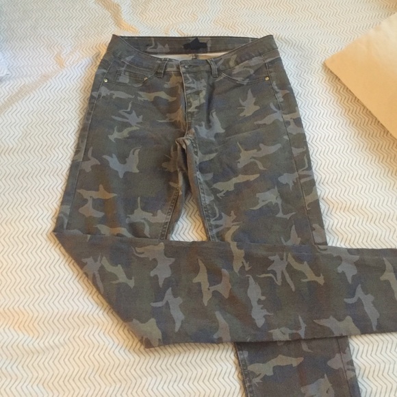 Camo pants.
