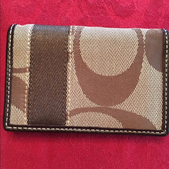 Mens Coach wallet