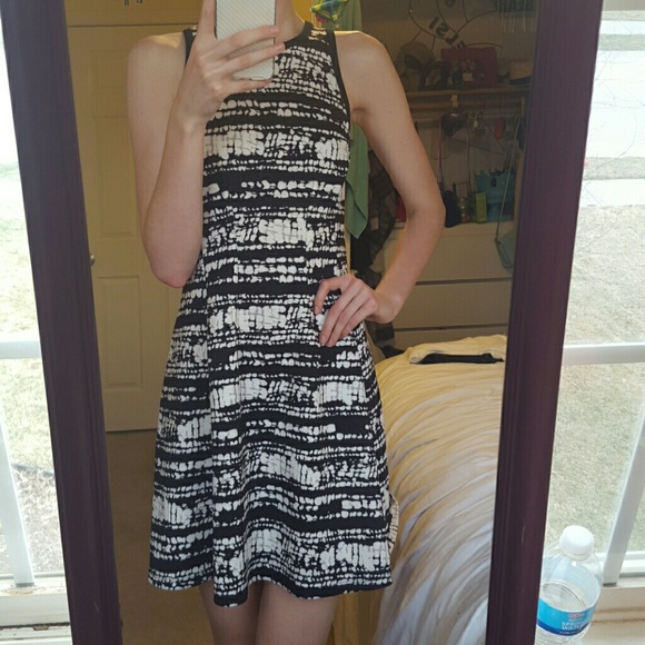 Printed A-line dress