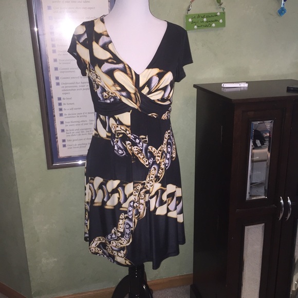 Soft stretch chain dresss