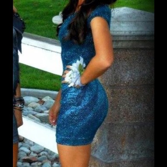 Guess by Marciano Dresses & Skirts - Guess by Marciano Blue/Teal Dress