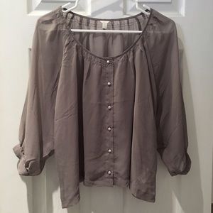 Soft and Flowy Sheer Top