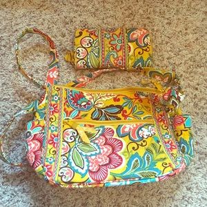 Vera Bradley Crossbody and Wallet