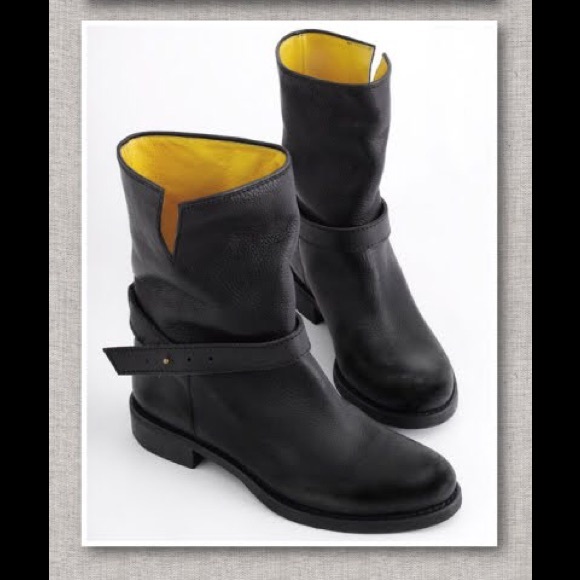 Madewell Leather Biker Boots
