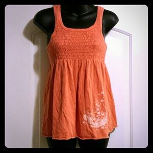 Adorable Peachy Orange Tank Top