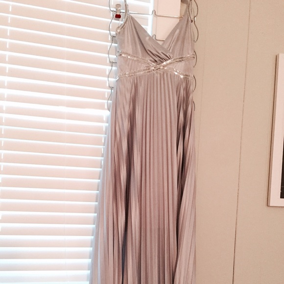 Beautiful masquerade floor length evening gown