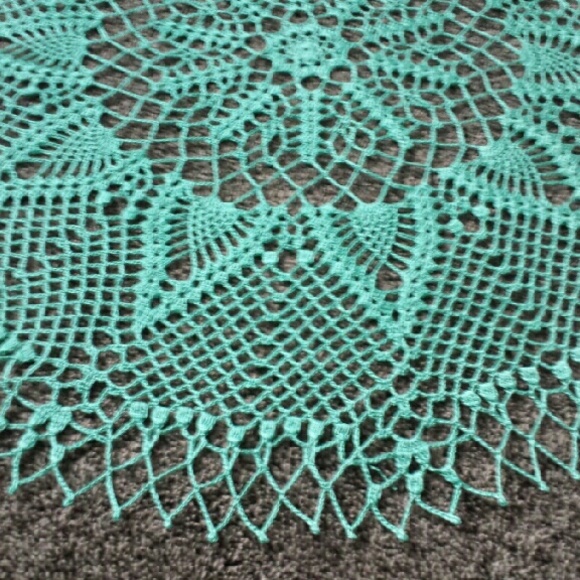 30" handmade crochet doily - Picture 2 of 2