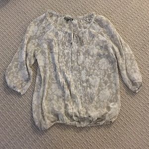 Express floral blouse