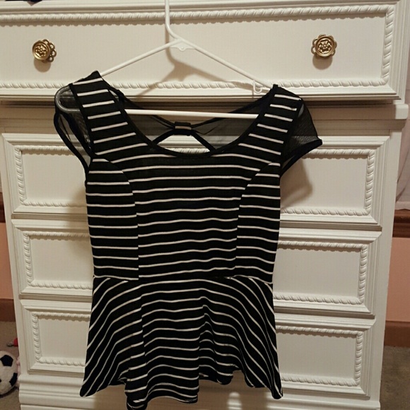 Peplum shirt