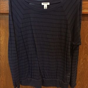 Navy striped tee