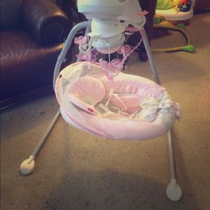 Fisher Price baby girl swing