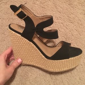 Steve Madden Wedges - worn twice!