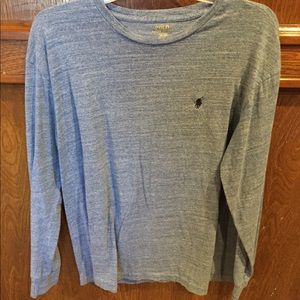 Heathered Blue Polo Tee