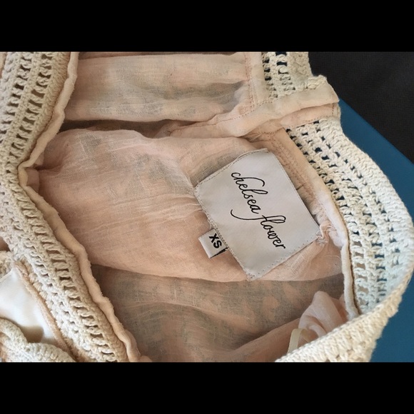 Designer Chelsea Flower's Crocheted summer dress - Picture 3 of 3