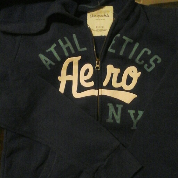 Aero zip up  sweat shirt