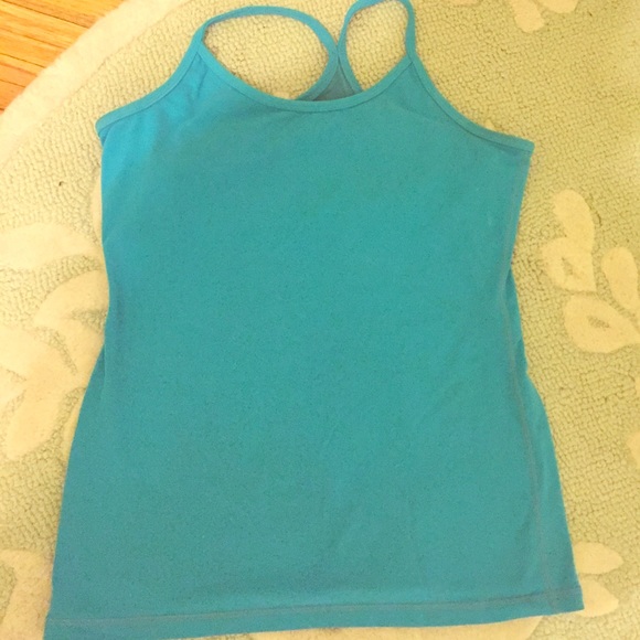 Lululemon turquoise blue racerback tank