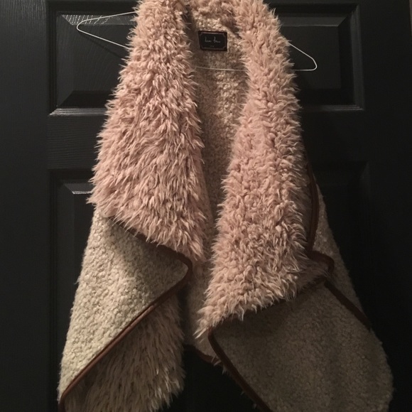 Shearling vest