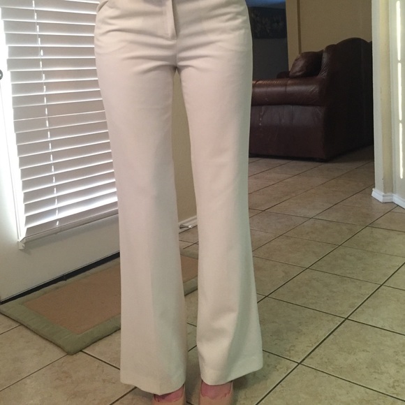 White/ cream dress pants - Picture 3 of 4