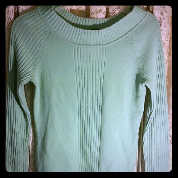 Mint green sweater