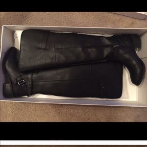 New over the knee boots.