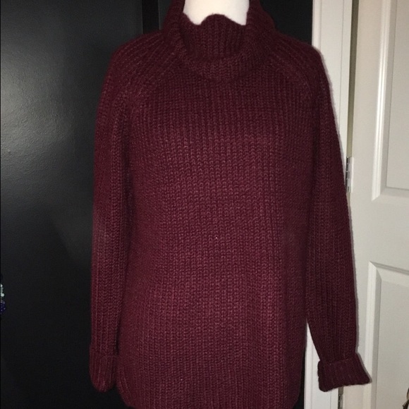 Never worn burgundy sweater!