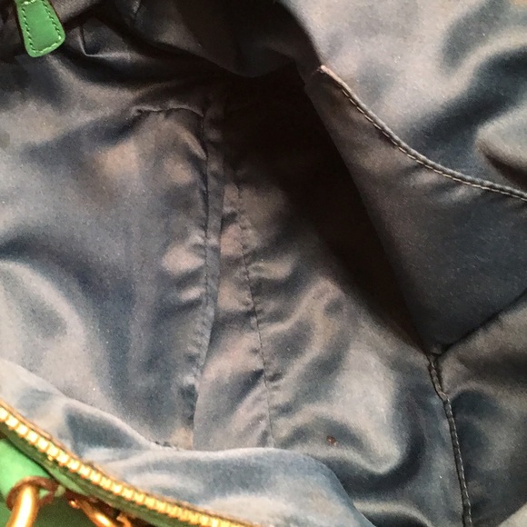 SOLD!!!! Beautiful green coach purse - Picture 4 of 4