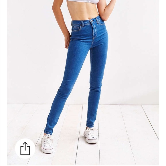 BDG super high waist skinny jeans