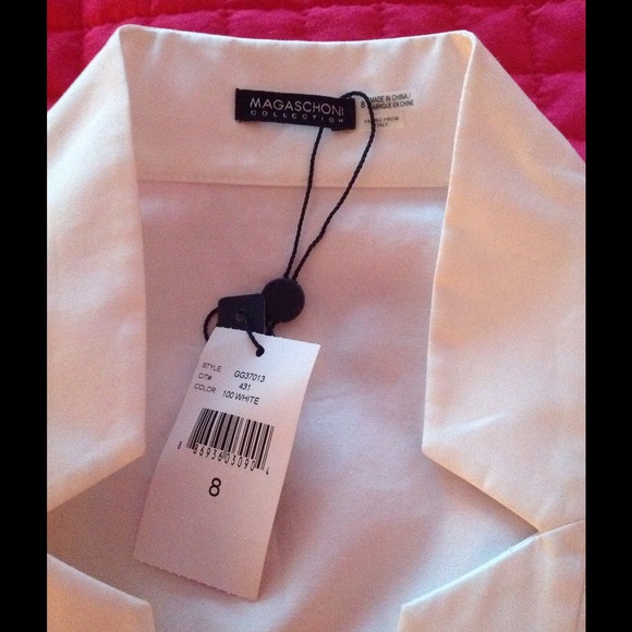 White Magaschoni Dress