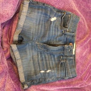 Hollister high waisted shorts