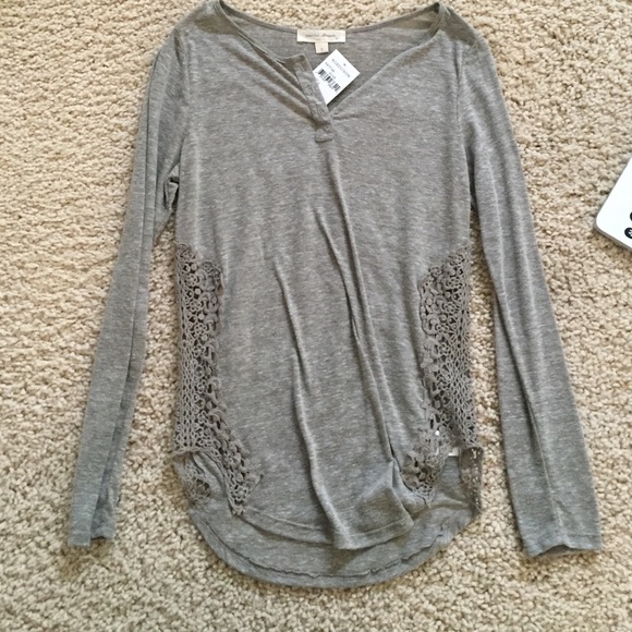 Grey Long Sleeve Shirt