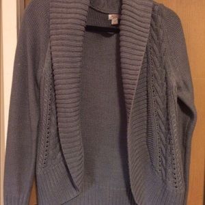 Grey sweater size large