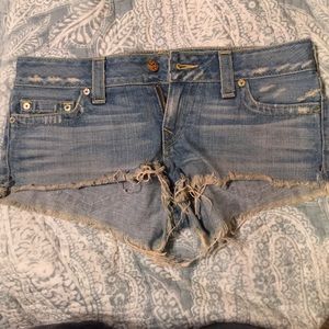 True Religion Jean shorts