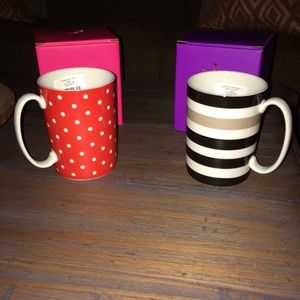 Brand new Kate spade Lenox cups