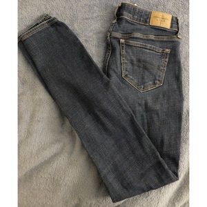 Abercrombie & Fitch Dark Blue Skinny Jeans